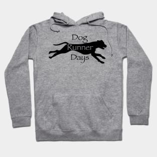 Dog Runner Days Logo Hoodie